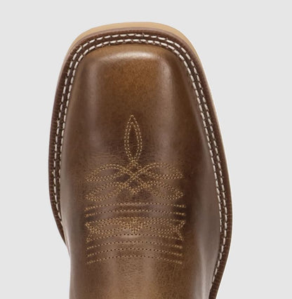 Laredo Men's Chisholm Embroidered Chocolate Brown Western Boot 8045