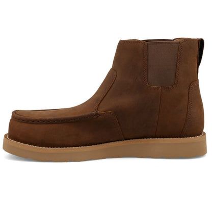 Twisted X Men's 6" Work Chelsea Wedge Sole Boot Style: MWWN003