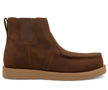 Twisted X Men's 6" Work Chelsea Wedge Sole Boot Style: MWWN003