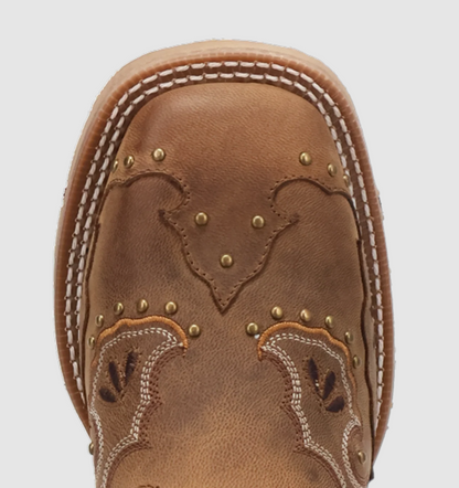 Laredo Ladies Lottie Sand Brown Leather Western Boot 2020