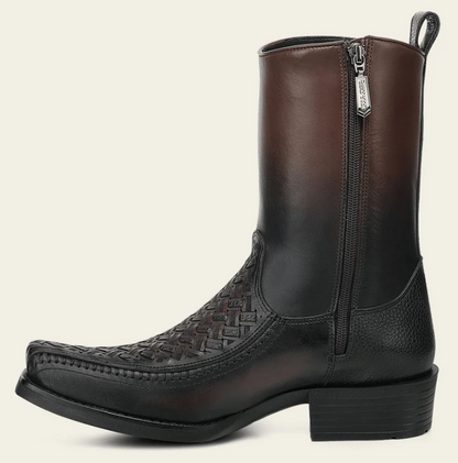 Cuadra Men's Zipper Boot CC293 Brown