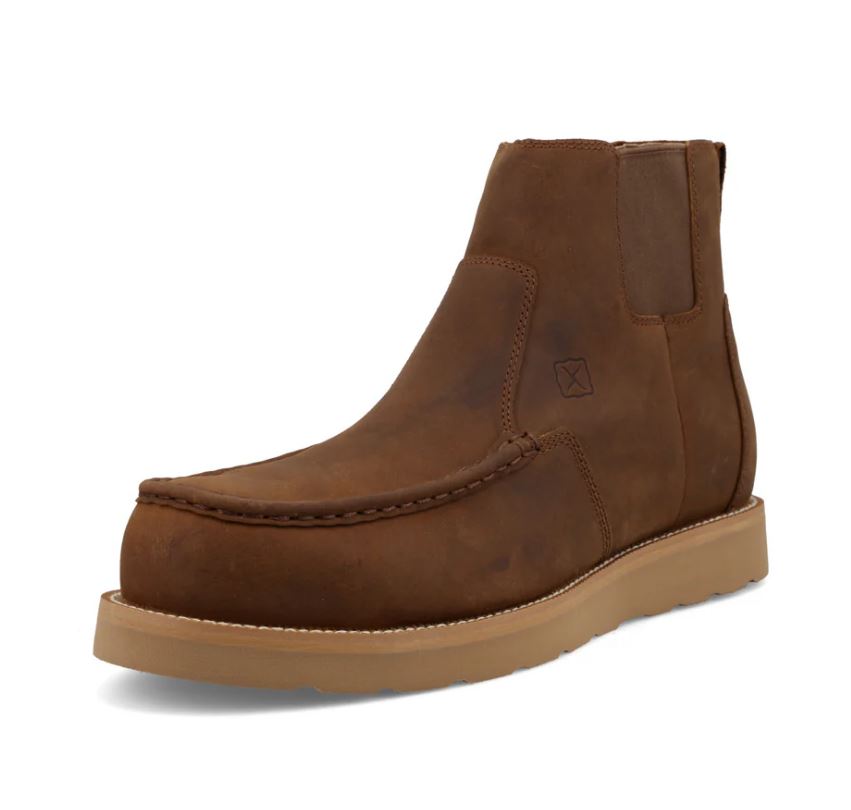 Twisted X Men's 6" Work Chelsea Wedge Sole Boot Style: MWWN003
