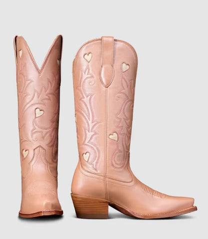 The Annie Hearts Rose Women's  Tecova Western Boots 21049-RGL