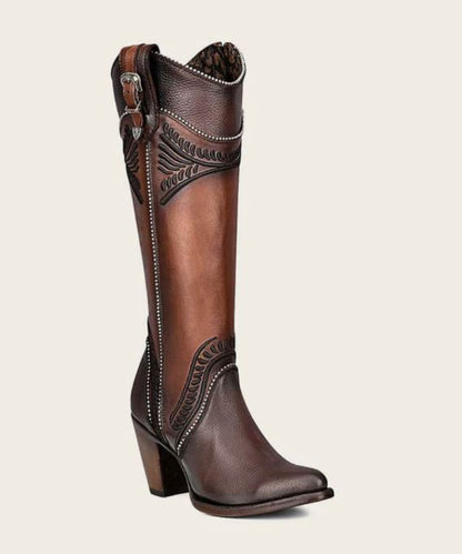 Cuadra Womens Genuine Bovine Leather Western Boots - CU583