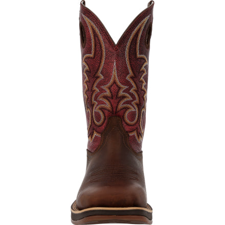 Men's  Durango® Rebel™ Ultra-Lite Red/Brown Western Boot DDB0516