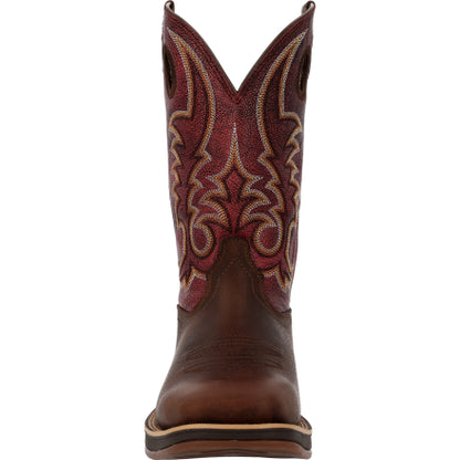 Men's  Durango® Rebel™ Ultra-Lite Red/Brown Western Boot DDB0516