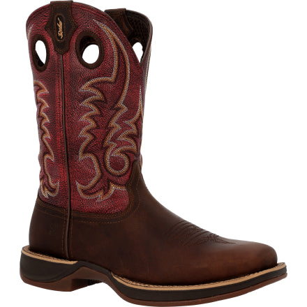 Men's  Durango® Rebel™ Ultra-Lite Red/Brown Western Boot DDB0516