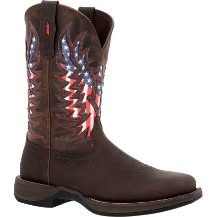 Men's  Durango® Rebel™ Ultra-Lite American Flag Western Boot  DDB0519