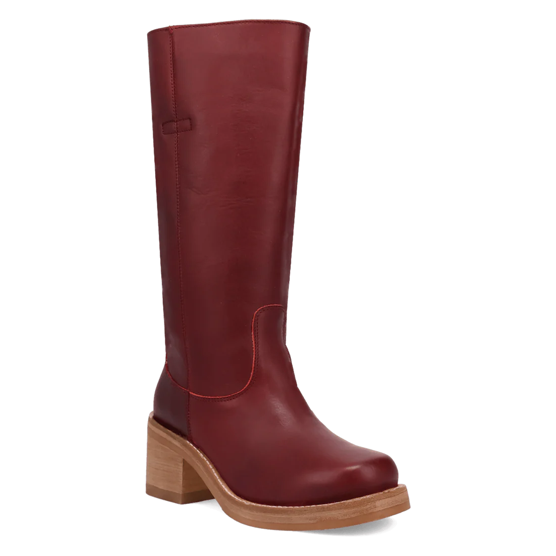 Ladies Dingo Vagabond Merlot Leather Boots DI2287-RD16