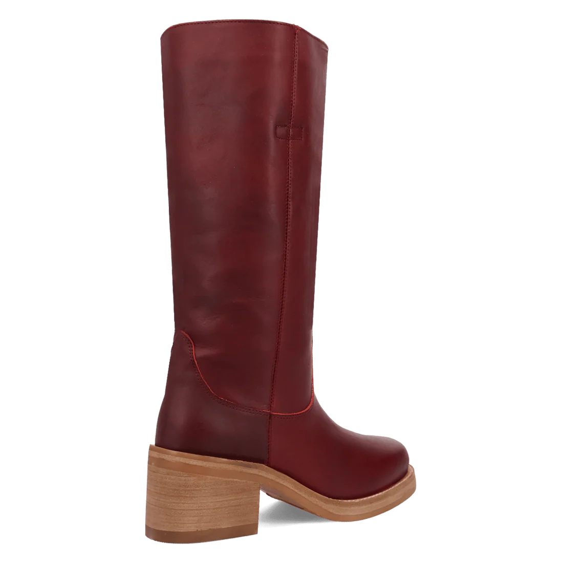 Ladies Dingo Vagabond Merlot Leather Boots DI2287-RD16