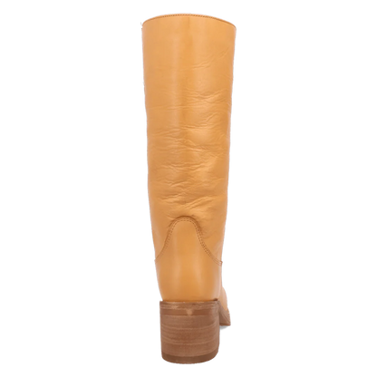 Ladies Dingo Vagabond Tan Leather Boots  DI2287-BN97