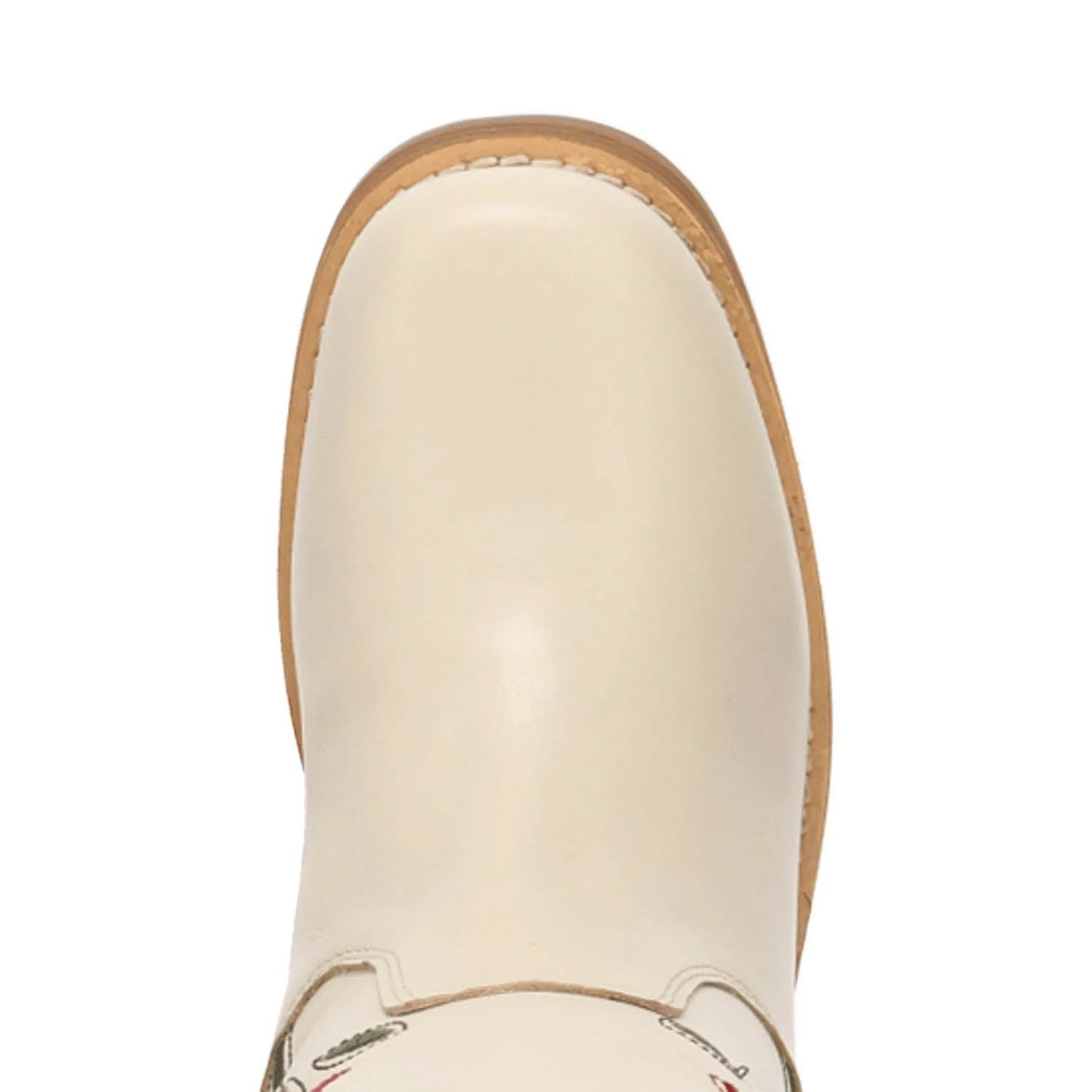 Dingo Womens Bloom White Leather 14in Cowboy Boots DI2378-WH