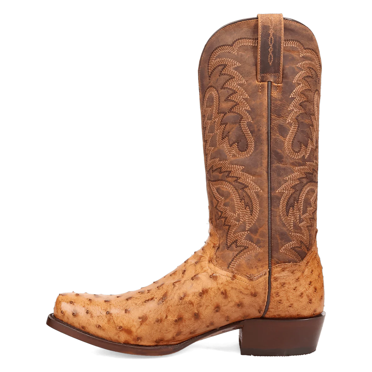 MEN'S DAN POST MARCO FULL QUILL OSTRICH BOOT DP7064