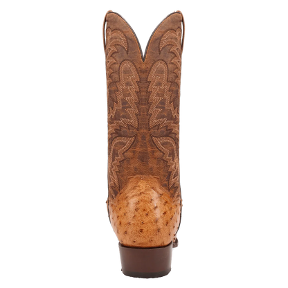 MEN'S DAN POST MARCO FULL QUILL OSTRICH BOOT DP7064