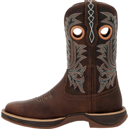 Durango Ladies Rebel Ultra-Lite Square Toe Brown Western Boots DRD0501