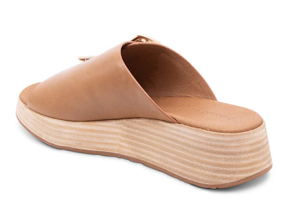 Ladies Chocolat Blu ELA SADDLE slide on sandles