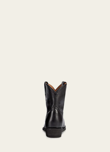 Ladies Fry Billy Short Black Bootie FR41909-BKGR