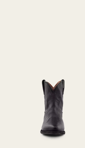 Ladies Fry Billy Short Black Bootie FR41909-BKGR