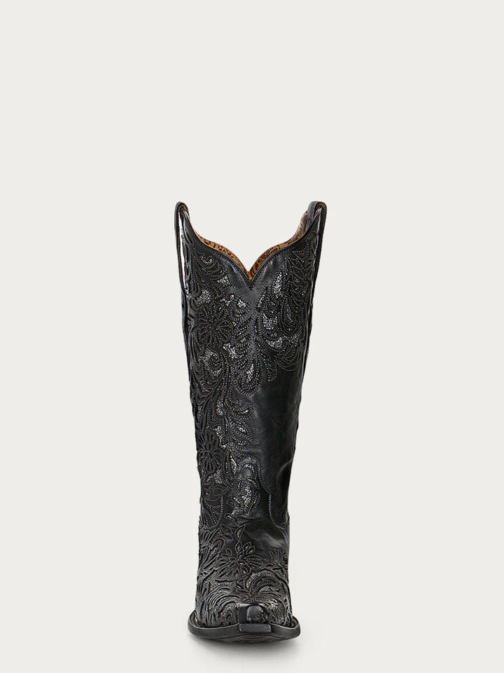 Women's Black Full Inlay Boot by Corral G1417