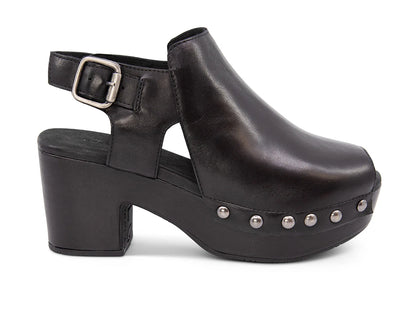 Ladies Choc Blu GALLA TOBACCO & GALLA BLACK Wedge Heels