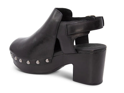 Ladies Choc Blu GALLA TOBACCO & GALLA BLACK Wedge Heels