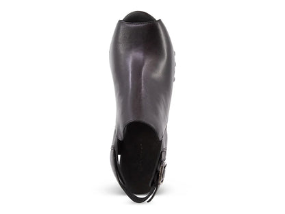 Ladies Choc Blu GALLA TOBACCO & GALLA BLACK Wedge Heels