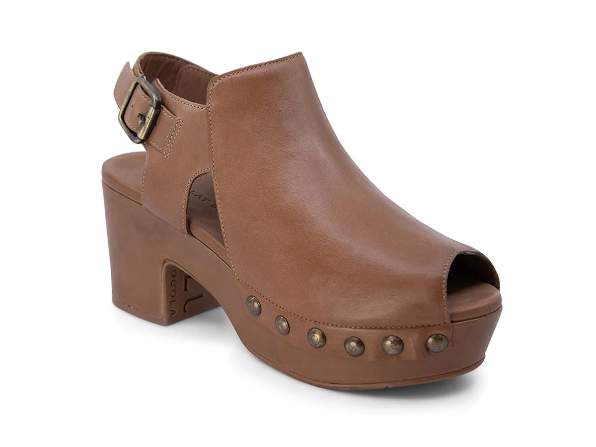 Ladies Choc Blu GALLA TOBACCO & GALLA BLACK Wedge Heels
