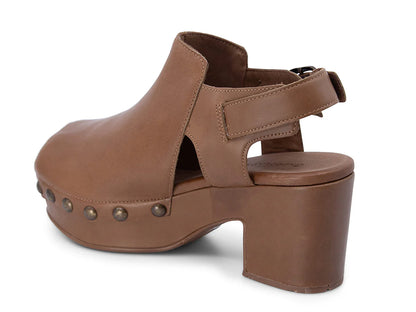 Ladies Choc Blu GALLA TOBACCO & GALLA BLACK Wedge Heels