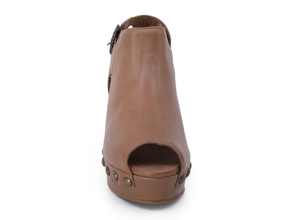 Ladies Choc Blu GALLA TOBACCO & GALLA BLACK Wedge Heels