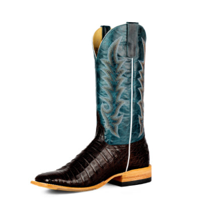 Men's Horse Power by Anderson Bean Western Boot #HP8065 BROWN CAIMAN
