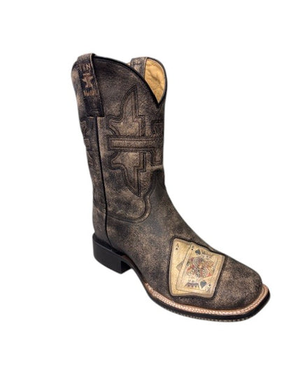 Men's Tin Haul Twenty-One Gambler Cowboy Boots 14-020-0077-0560