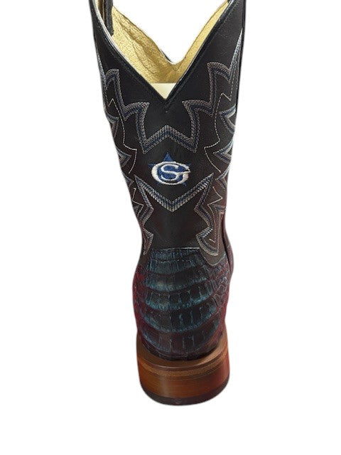 Justin Men’s Exotic Caiman Western Boots GR5712