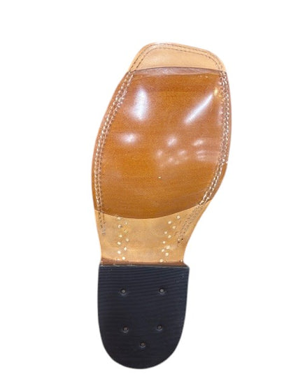 Men's Anderson Bean Exotic Burmese Natural Python Cowboy Boots 339922