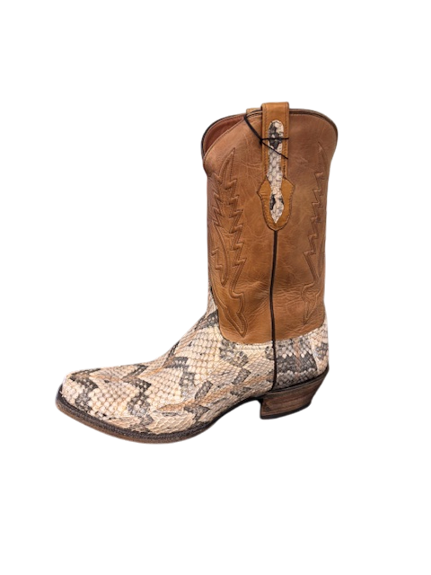 Men's Black Jack Canebreak Rattlesnake Boots NT6520-V4
