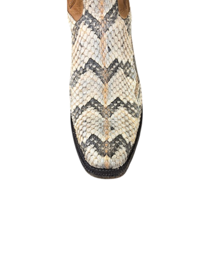 Men's Black Jack Canebreak Rattlesnake Boots NT6520-V4