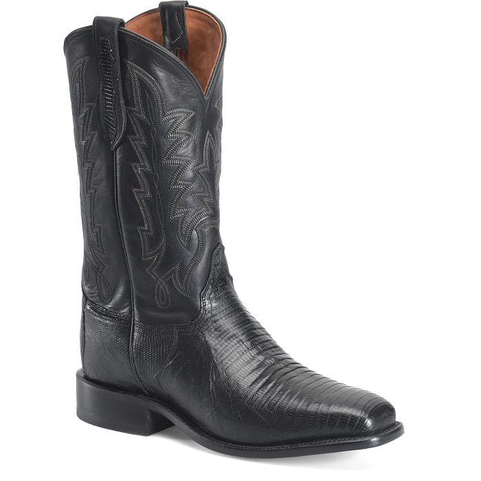 Justin Reposado Men’s Lizard Cowboy Boots GR5331