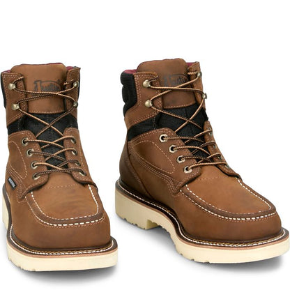MEN'S JUSTIN Bristol 6" Steel Toe WORK BOOTS HW687