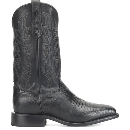 Justin Reposado Men’s Lizard Cowboy Boots GR5331
