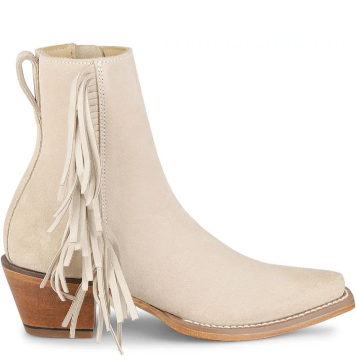 Ladies Justin Bev Bone Ankle Boots VN4427