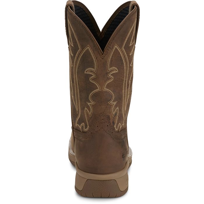 Men's Justin Nitread 11" Waterproof Nano Comp Toe CR3207