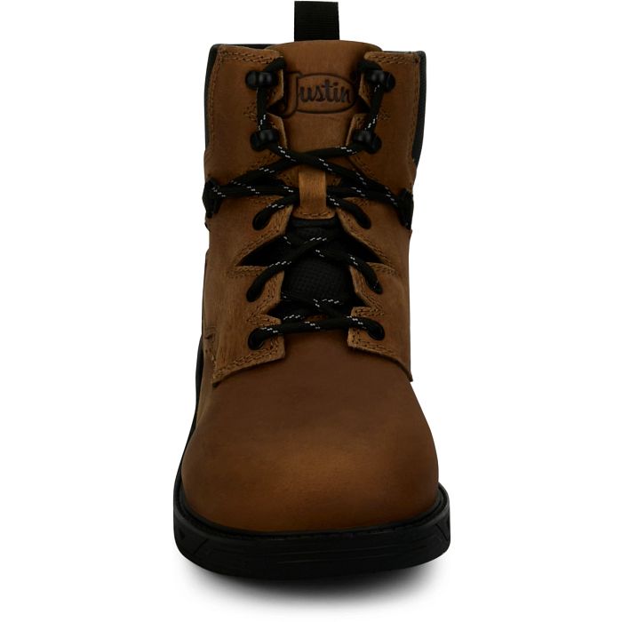 Men's Justin's Gritland 6" Waterproof Steel Toe Work Boots -PD645
