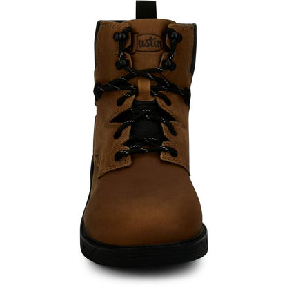 Men's Justin's Gritland 6" Waterproof Steel Toe Work Boots -PD645