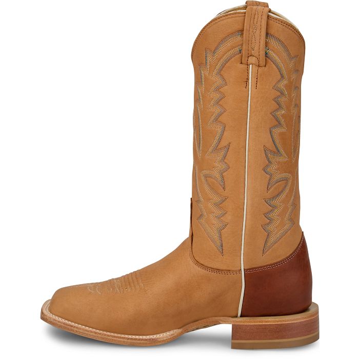 Men's Justin Boston 13" Deer Square Toe Western Boots CX1331