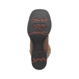 Laredo Ladies Sariah Square Toe Brown Western Boots 5943