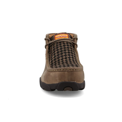 Men's Twisted X Taupe & Black Work Chukka Driving Moc MDMNT07