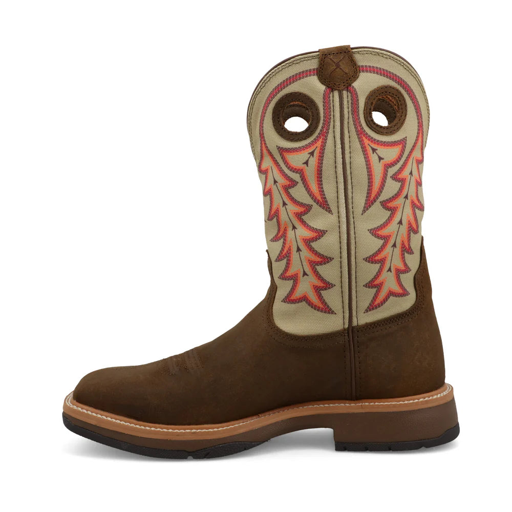 TWISTED X Men's 11" Horseman Style: MHM0024 WESTERN WORK BOOTS