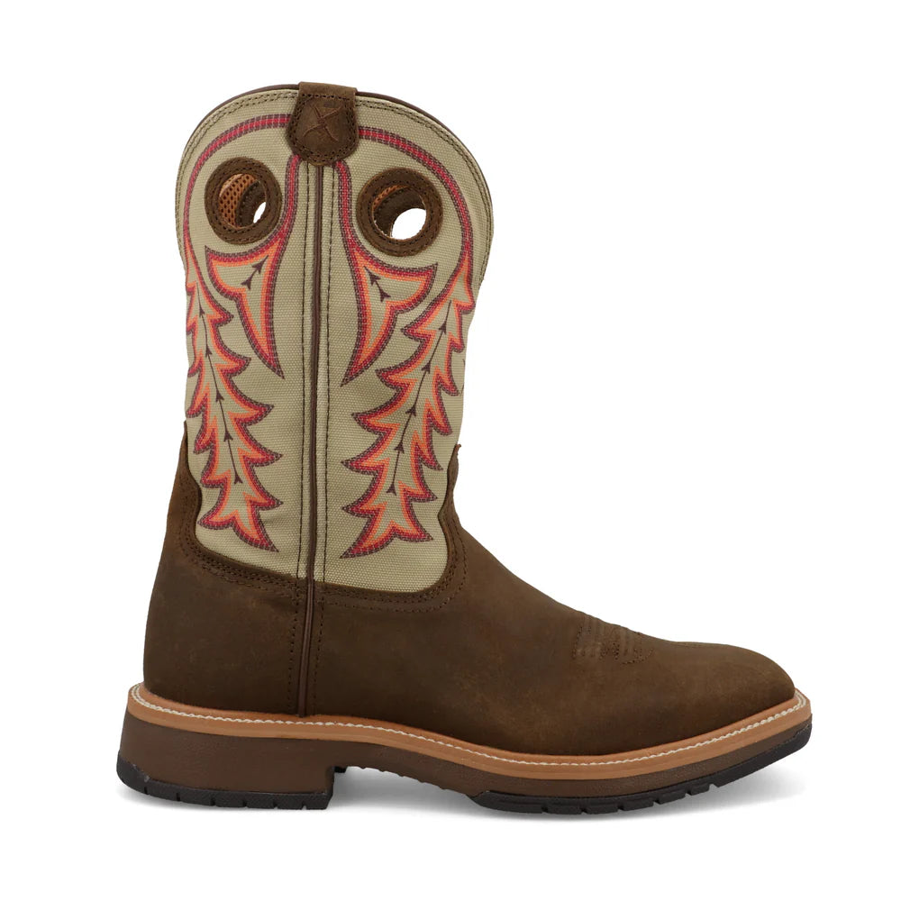 TWISTED X Men's 11" Horseman Style: MHM0024 WESTERN WORK BOOTS