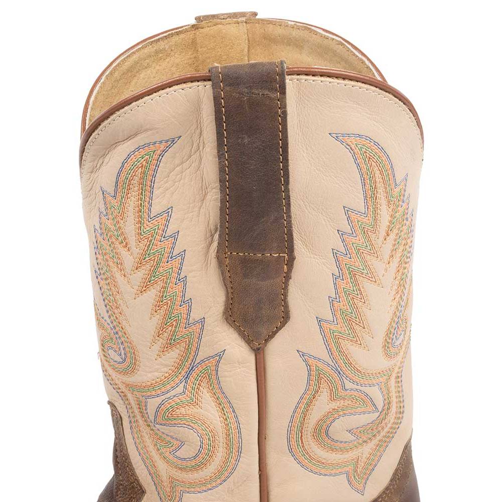 Men's R. Watson Ivory Cowhide / Mad Brown Goat Boot WR0006-2