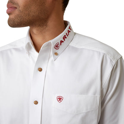 Ariat Mens Team Logo Mexico White Shirt - 10040911