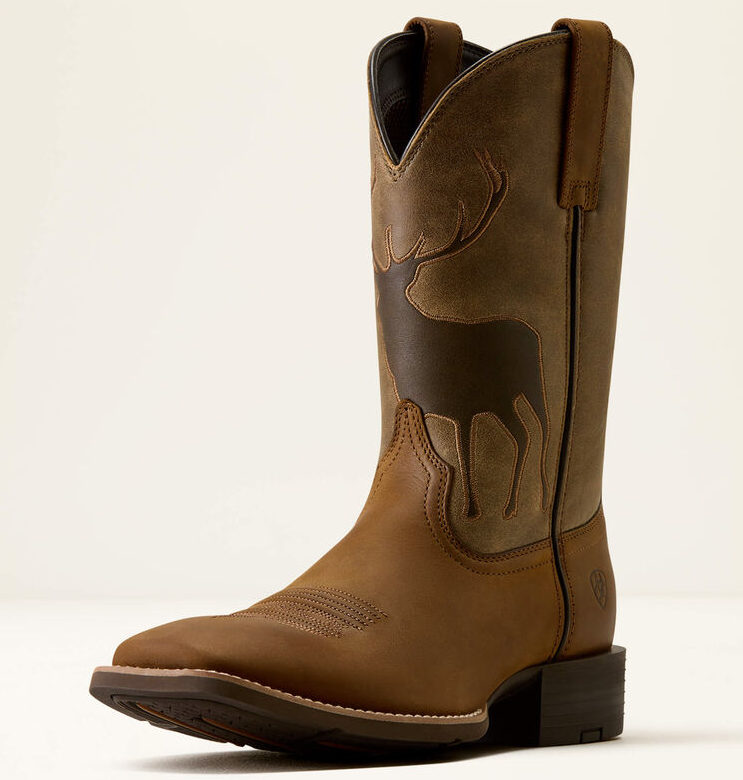 Men's Ariat Sport Trail Cam Wide Square Toe Cowboy Boot 10080341